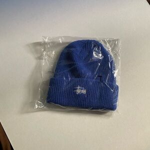 Stussy Basic cuff beanie Blue
